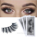 Black Cotton Stalk 3D Faux Mink Eyelashes Natural Long 3D Fake Eyelashes False Mink Lashes